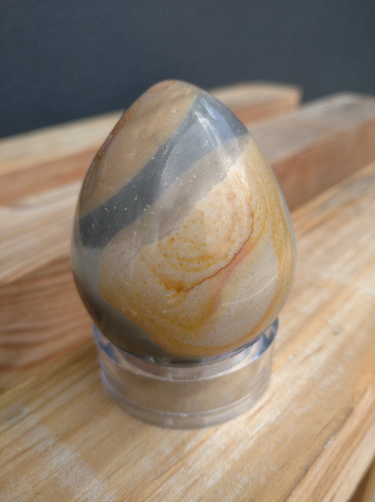 Medium Polychrome Crystal Egg